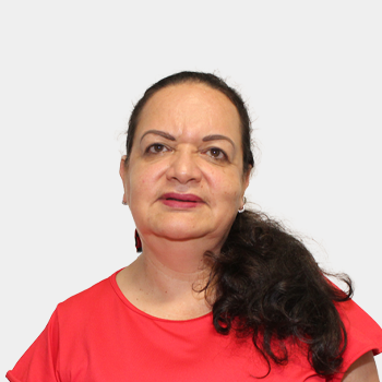 Fotografía frontal de la profesora Luz Yolanda Vargas