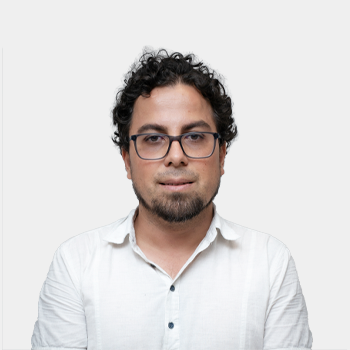 Fotografía frontal del profesor Yesid Javier Rueda Ordoñez