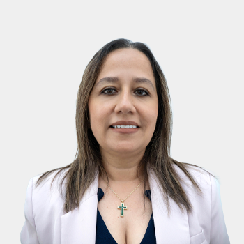 Fotografía frontal de la profesora Aurora Ines Gafaro