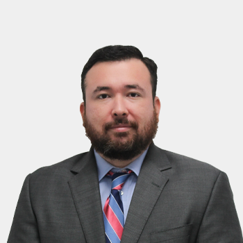 Front photograph of Professor Diego Rincon