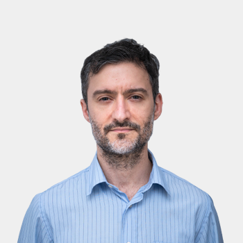 Front photograph of Professor Bruno Longoni Torti