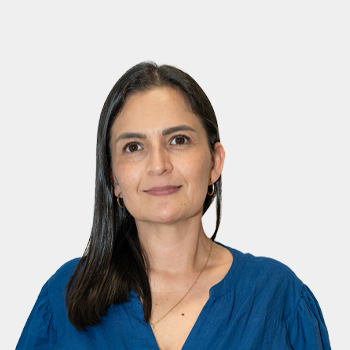 Front photograph of Professor Karime Vargas